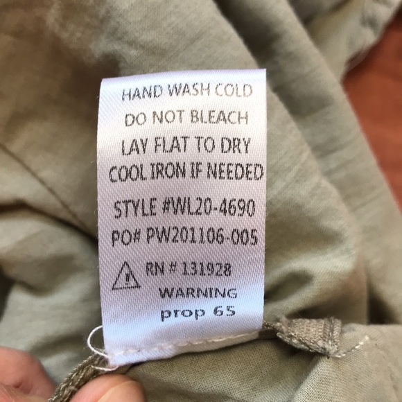 Wishlist apparel | Faded Green Eyelet Peplum Top - Picture 12 of 12